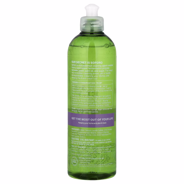 Happy Elephant, Dish Soap, White Tea & Fig, 16 fl oz (0.47 l) - Image 2